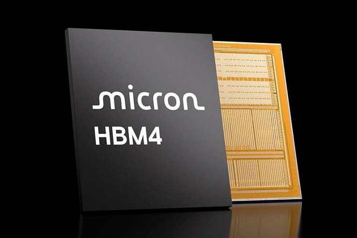 12-слойная HBM4 от Micron обеспечивает пропускную способность 2.8 Тбайта/с