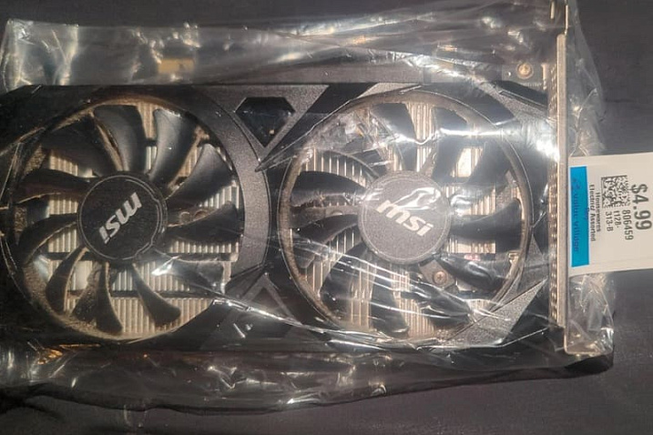 Комиссионный магазин продал видеокарту GeForce RTX 3050 за смешные $3.5