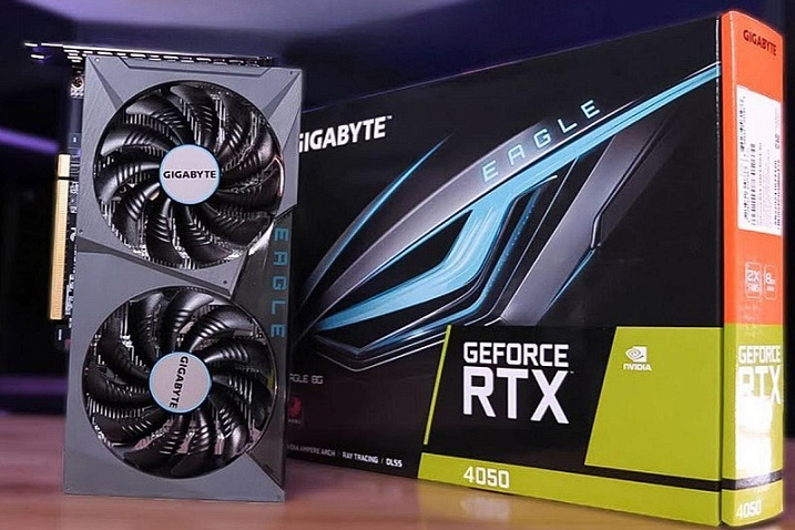 NVIDIA GeForce RTX 4050 может выйти в июне