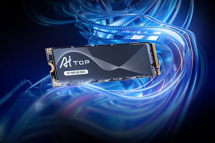 GIGABYTE выпустила крайне выносливый накопитель AI TOP UD 