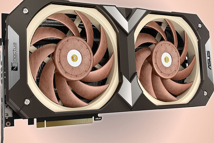 ASUS анонсировала видеокарту GeForce RTX 4080 Noctua OC Edition