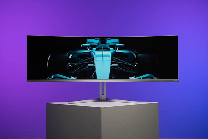 Philips анонсировала монитор Evnia 49M2C8900L с матрицей QD-OLED