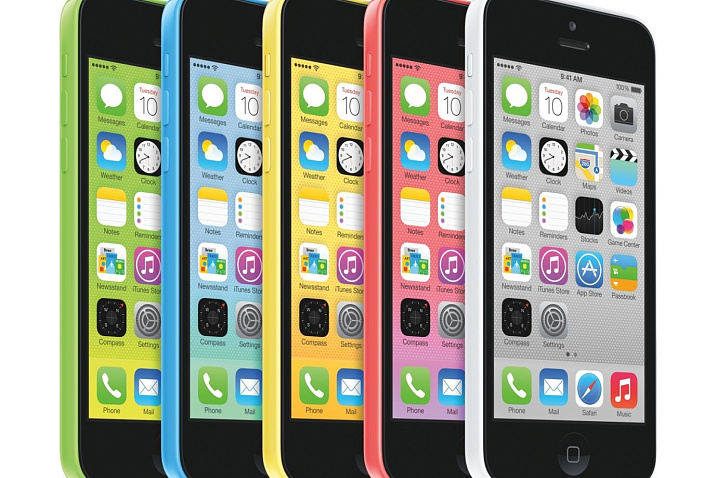 Apple остановит производство iPhone 5С