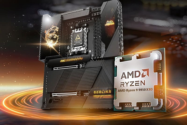 «Оптимальные настройки» на платах MSI повышают производительность Ryzen 9 9950X3D до 24.5%