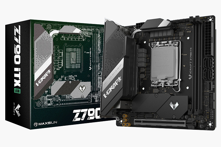 Обзор и тест материнской платы Maxsun iCraft Z790ITX WIFI