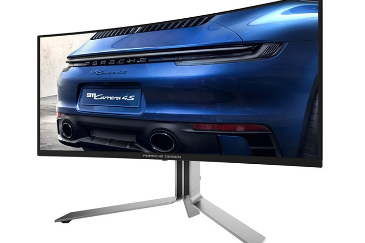 AOC и Porsche выпустили изогнутый QD-OLED монитор AGON PRO PD34