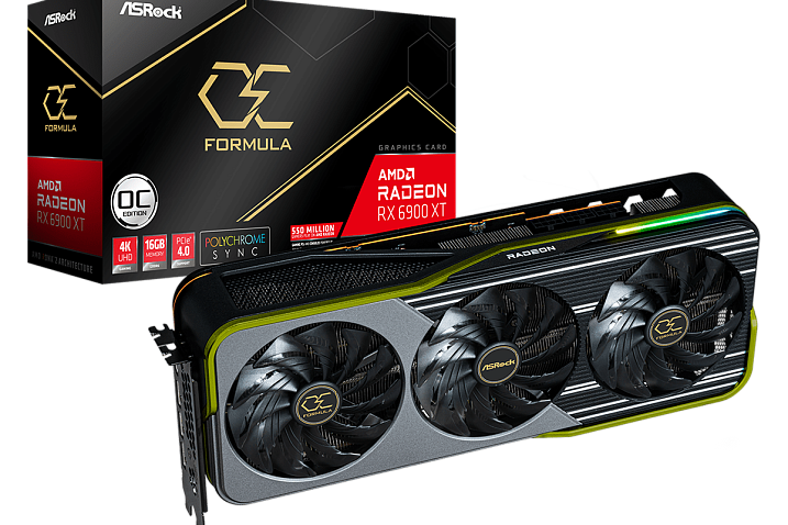 ASRock представила видеокарту Radeon RX 6900 XT OC Formula