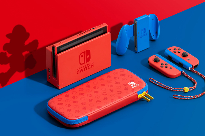 Nintendo представила Mario Red & Blue Edition Switch