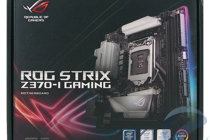 Обзор и тест материнской платы ASUS ROG STRIX Z370-I GAMING с форм-фактором mini-ITX
