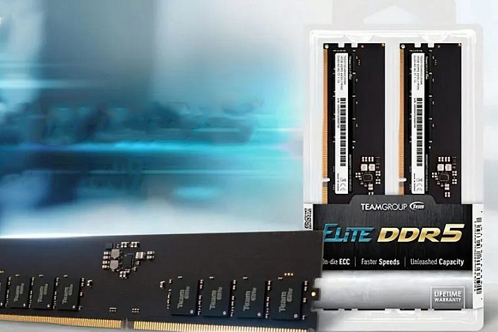 TEAMGROUP представила комплекты модулей оперативной памяти ELITE DDR5-5600
