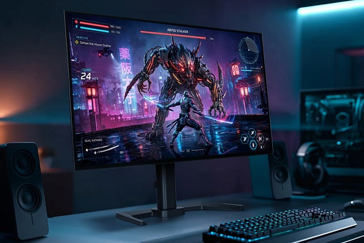 iiyama показала свой первый игровой OLED-монитор — G-Master GOB2701QSC-B1 Titan Falcon