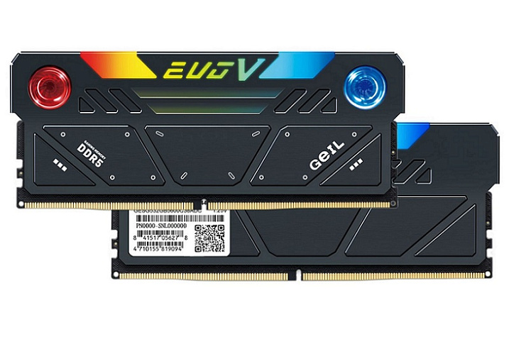 GeIL выпустила оперативную память EVO V DDR5 RGB Hardcore с вентиляторами