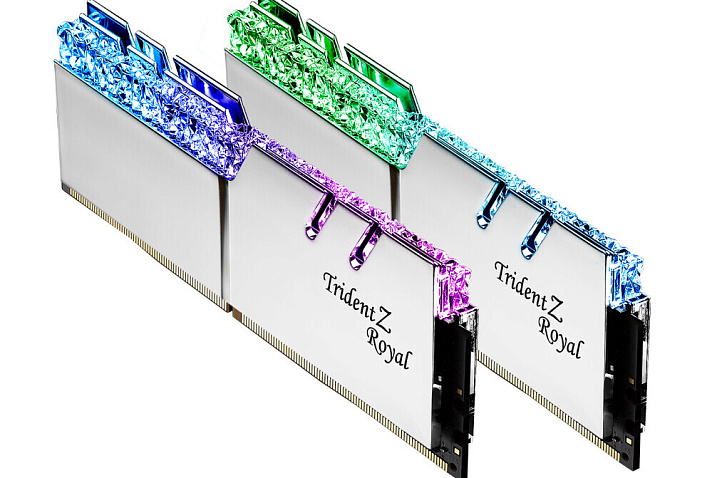 G.Skill представила комплекты оперативной памяти Trident Z Royal DDR4-4400 с низкими задержками