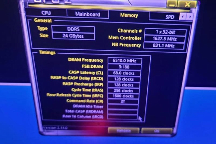 Разгон оперативной памяти DDR5 впервые превысил отметку в 13 000 MT/s