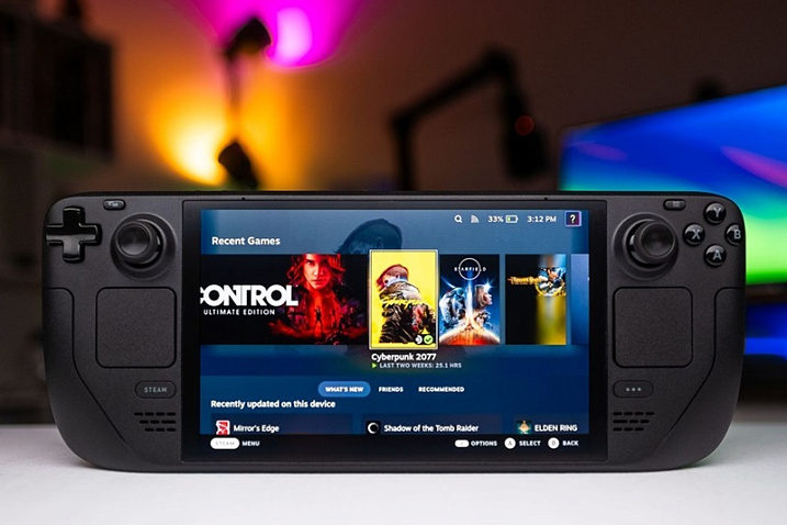 Анонсирована консоль Steam Deck с OLED-экраном, 6-нм APU и увеличенной батареей