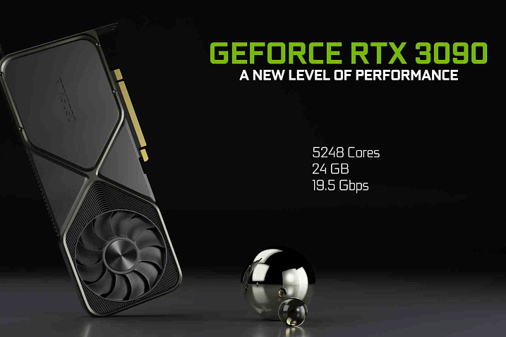 Утечка маркетинговых материалов показывает, что RTX 3090 будет вдвое быстрее RTX 2080 Ti