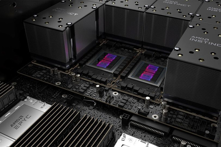 AMD представила ускорители Instinct MI200 с двумя чиплетами