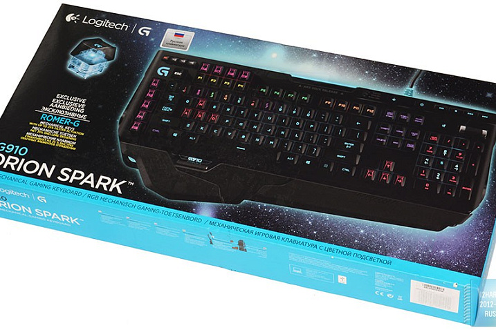 Обзор игровой клавиатуры Logitech G910 Orion Spark