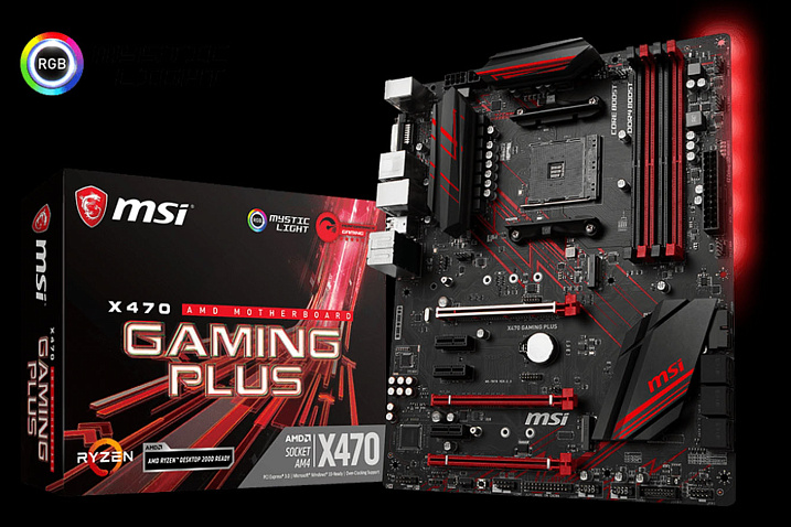 Обзор и тест материнской платы MSI X470 Gaming Plus