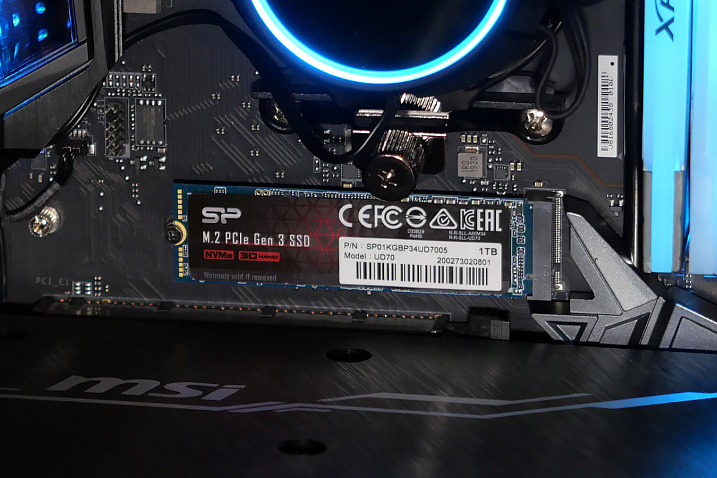 Обзор и тест M.2 NVMe SSD Silicon Power UD70 1 ТБ