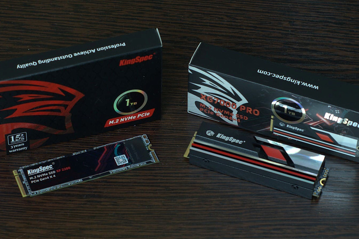 Обзор и тест NVMe SSD накопителей KingSpec XF-1TB и KingSpec XG7000-1TB PRO