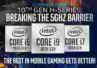 Мобильный процессор Intel Core i9-10880H достигает частоты 5.0 GHz