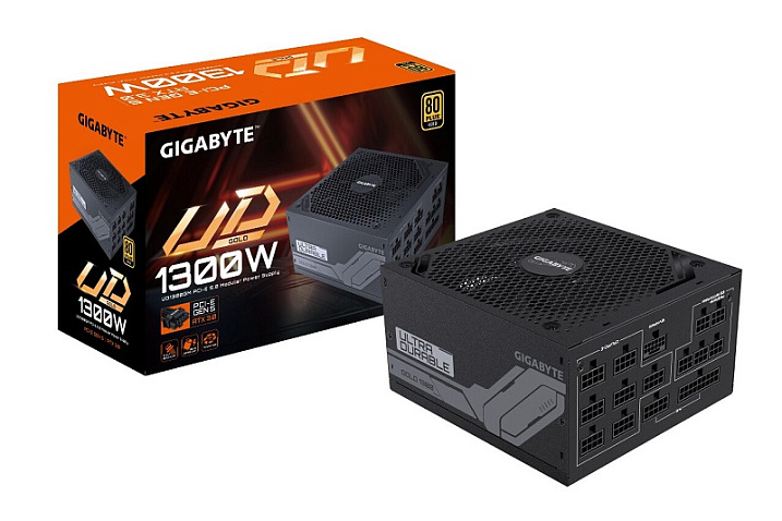 GIGABYTE выпустила блок питания UD1300GM с ATX 3.0 и PCIe 5.0