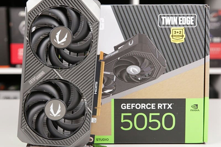 GeForce RTX 5050 с 9 Гбайтами GDDR7 может быть запущена на COMPUTEX 2026