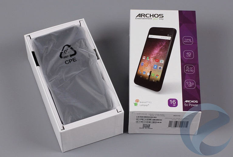 Обзор смартфона ARCHOS 50 Power