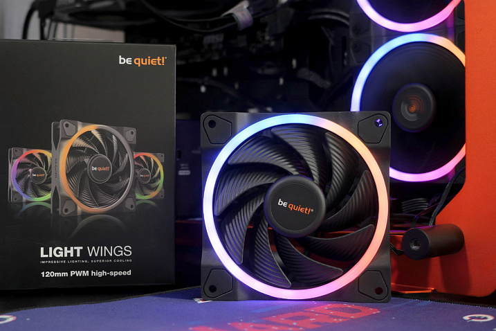 Обзор и тест вентиляторов be quiet! Light Wings 120 mm PWM high-speed