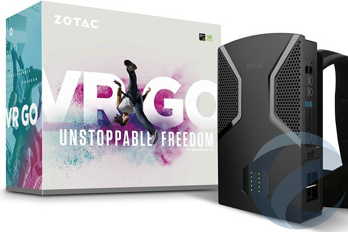 Zotac объявила начало поставок компьютера-рюкзака VR GO