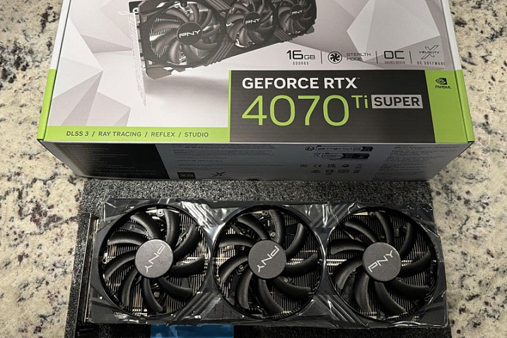 Розничные магазины уже начали продажи GeForce RTX 4070 Ti SUPER и RTX 4080 SUPER