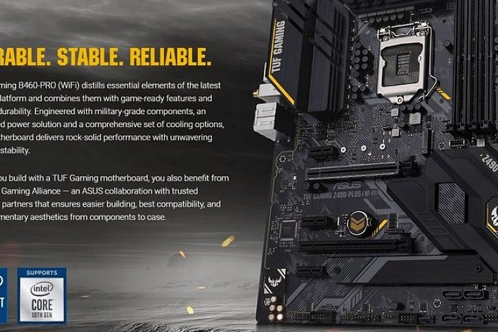 ASUS поделилась еще одной материнской платой для процессоров Intel Comet Lake-S