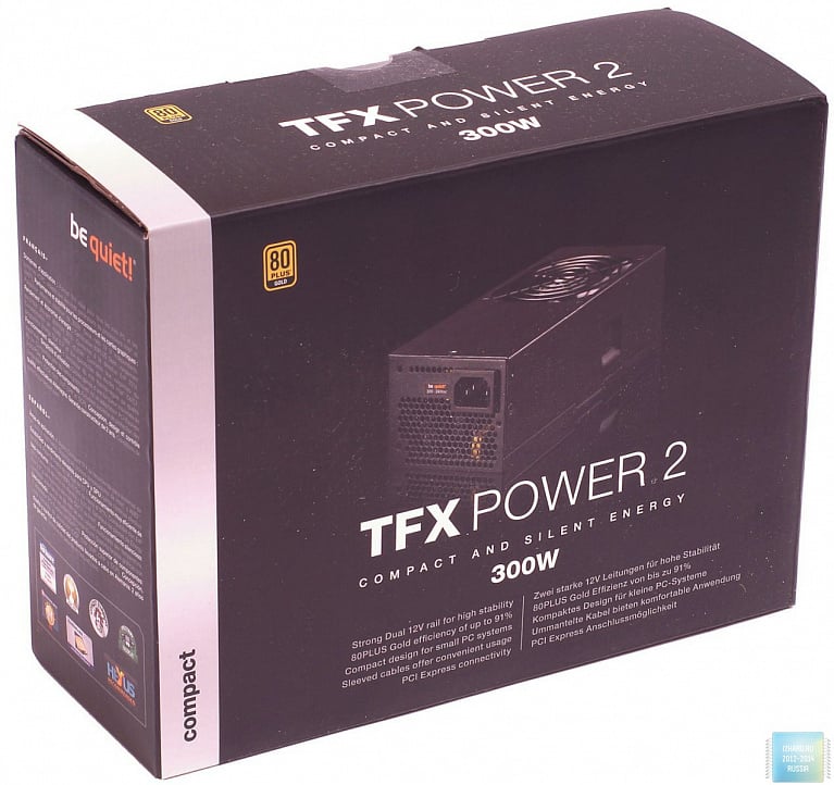 Обзор и тест компактного блока питания be quiet! TFX Power 2 300W (300 Вт)