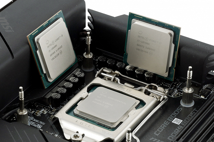 Обзор и тест процессоров Intel Core i5-10600K и Core i7-10700K