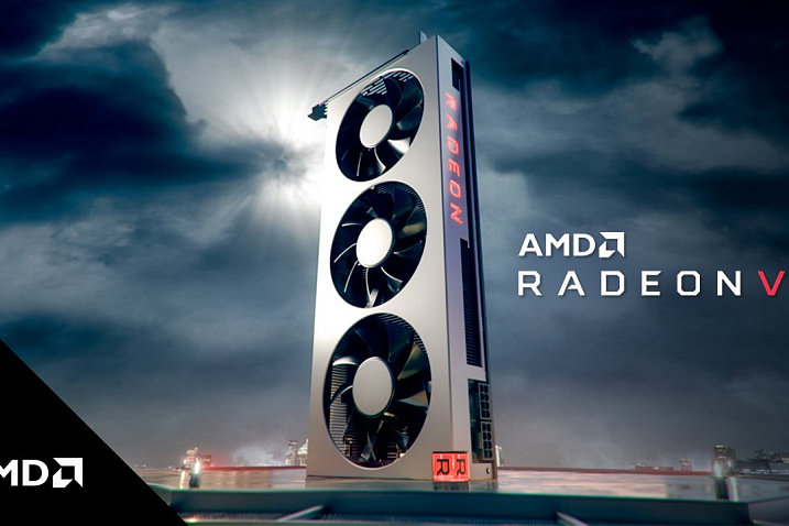 AMD анонсировала новую видеокарту  Radeon VII