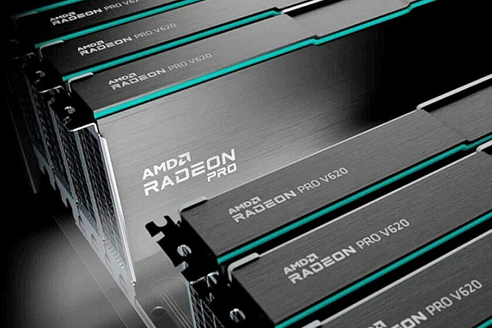 AMD представила видеокарту Radeon PRO V620