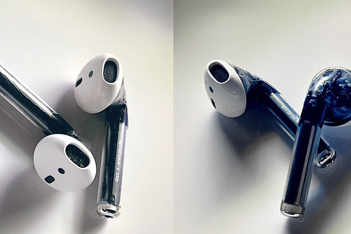Коллекционер опубликовал фото прозрачного прототипа AirPods