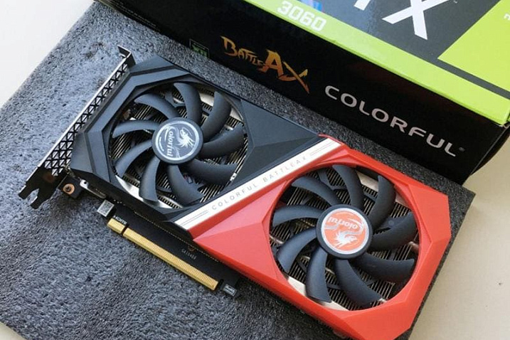 Colorful возобновила поставки игровой видеокарты GeForce RTX 3060 12GB