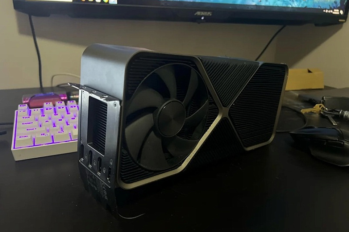 Инженерный образец GeForce RTX 4090 Ti был найден в мусорке