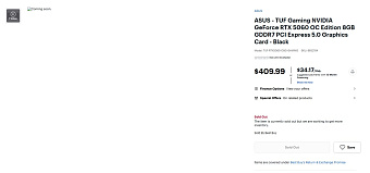 GeForce RTX 5060 от ASUS получила предварительный ценник от $340  