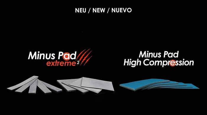 Thermal Grizzly выпустила термопрокладки Minus Pad extreme 2 и Minus Pad High Compression