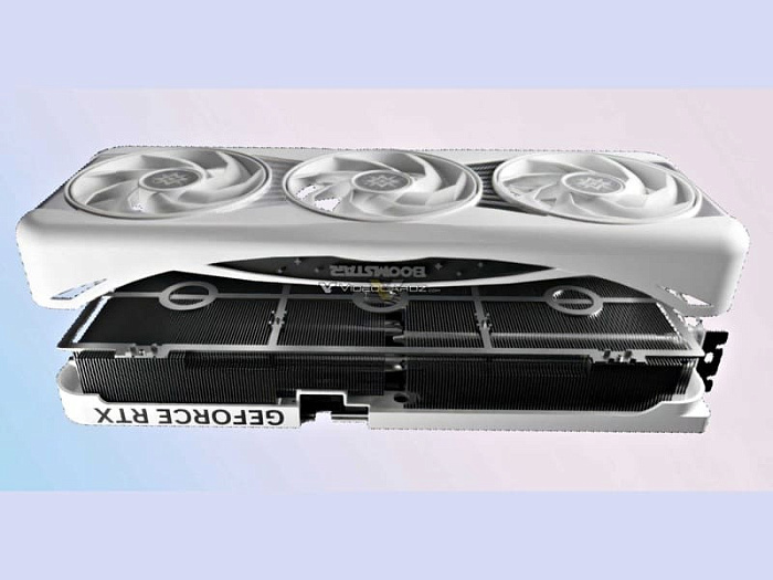 Кожух видеокарт GALAX GeForce RTX 5090D Boomstar LUX и NOX получил магнитное крепление