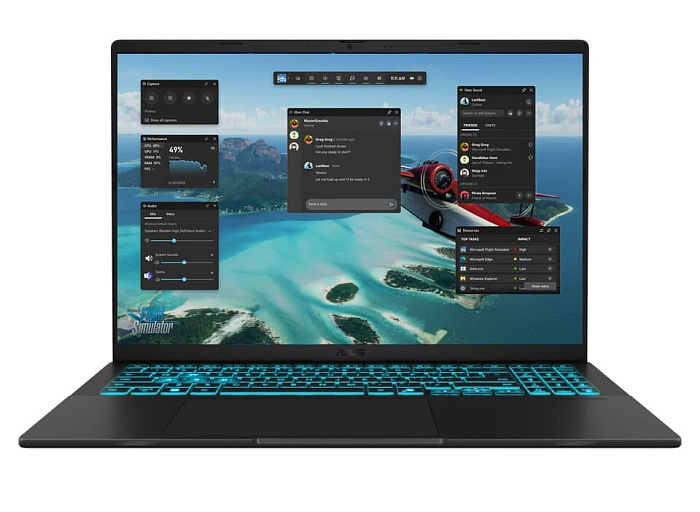 Ноутбук ASUS V16 V3607 обновился до Intel Core Ultra 200H и NVIDIA GeForce RTX 50