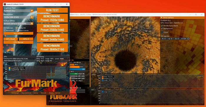 Утилита FurMark обновилась до версии 2.10, получив поддержку новых видеокарт Утилита FurMark обновилась до версии 2.10, получив поддержку новых видеокарт