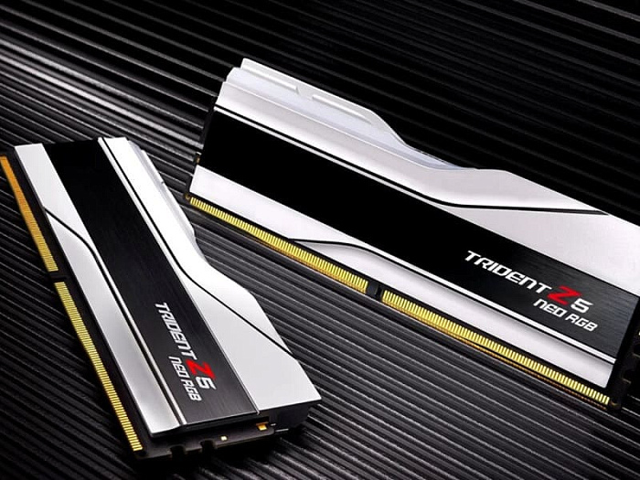 G.SKILL показала комплект памяти DDR5-8400 объёмом 128 Гбайт