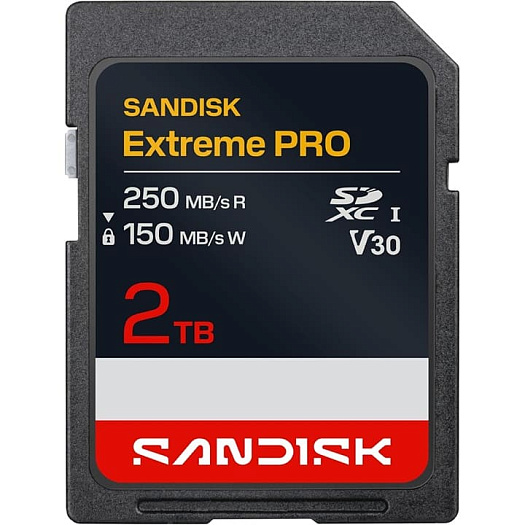 Карта памяти SanDisk Extreme Pro UHS-II на 2 Тбайта оценена в $2000