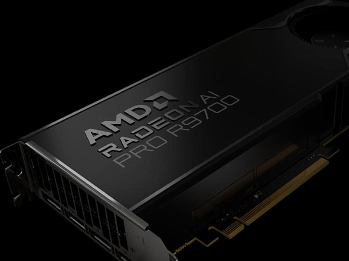COMPUTEX: AMD показала профессиональную видеокарту нового поколения Radeon AI PRO R9700
