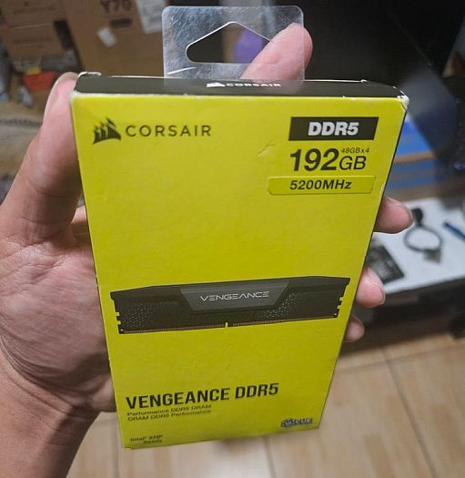Пользователь обменял 192 Гбайта памяти DDR5 на видеокарту GeForce RTX 5070 Ti