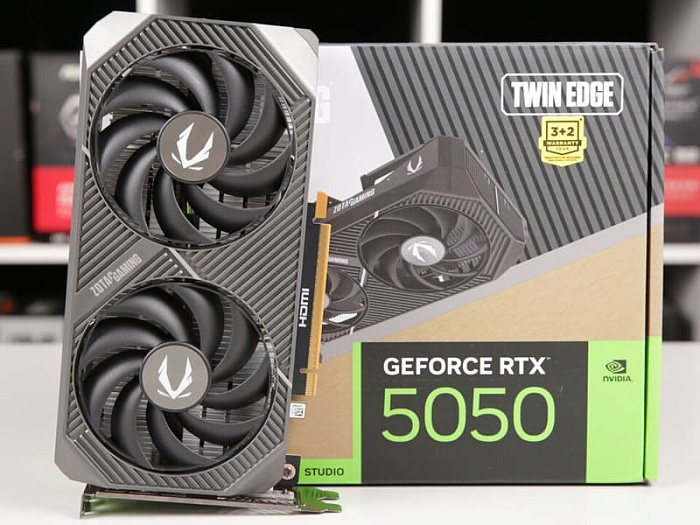 GeForce RTX 5050 с 9 Гбайтами GDDR7 может быть запущена на COMPUTEX 2026